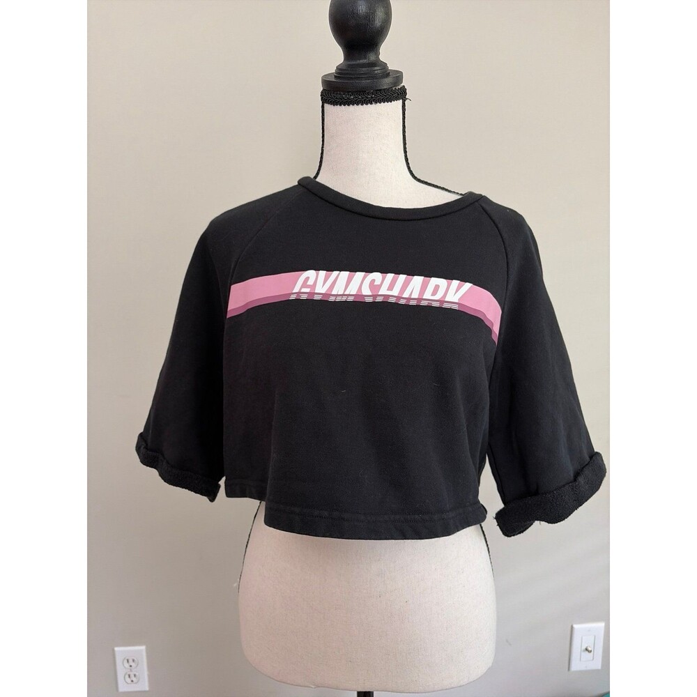 Gymshark dash boxy crop top sweatshirt